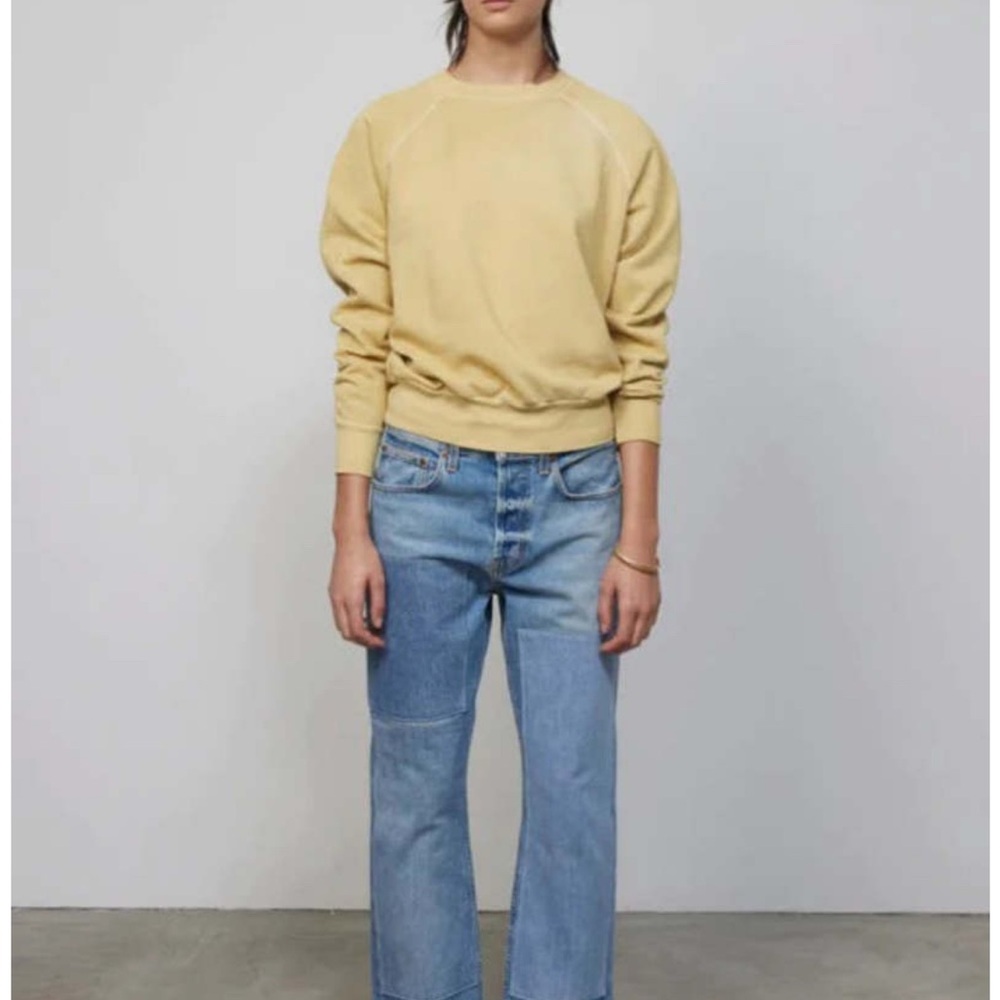 Women’s Casual High-Rise Straight Jeans in Light Blue